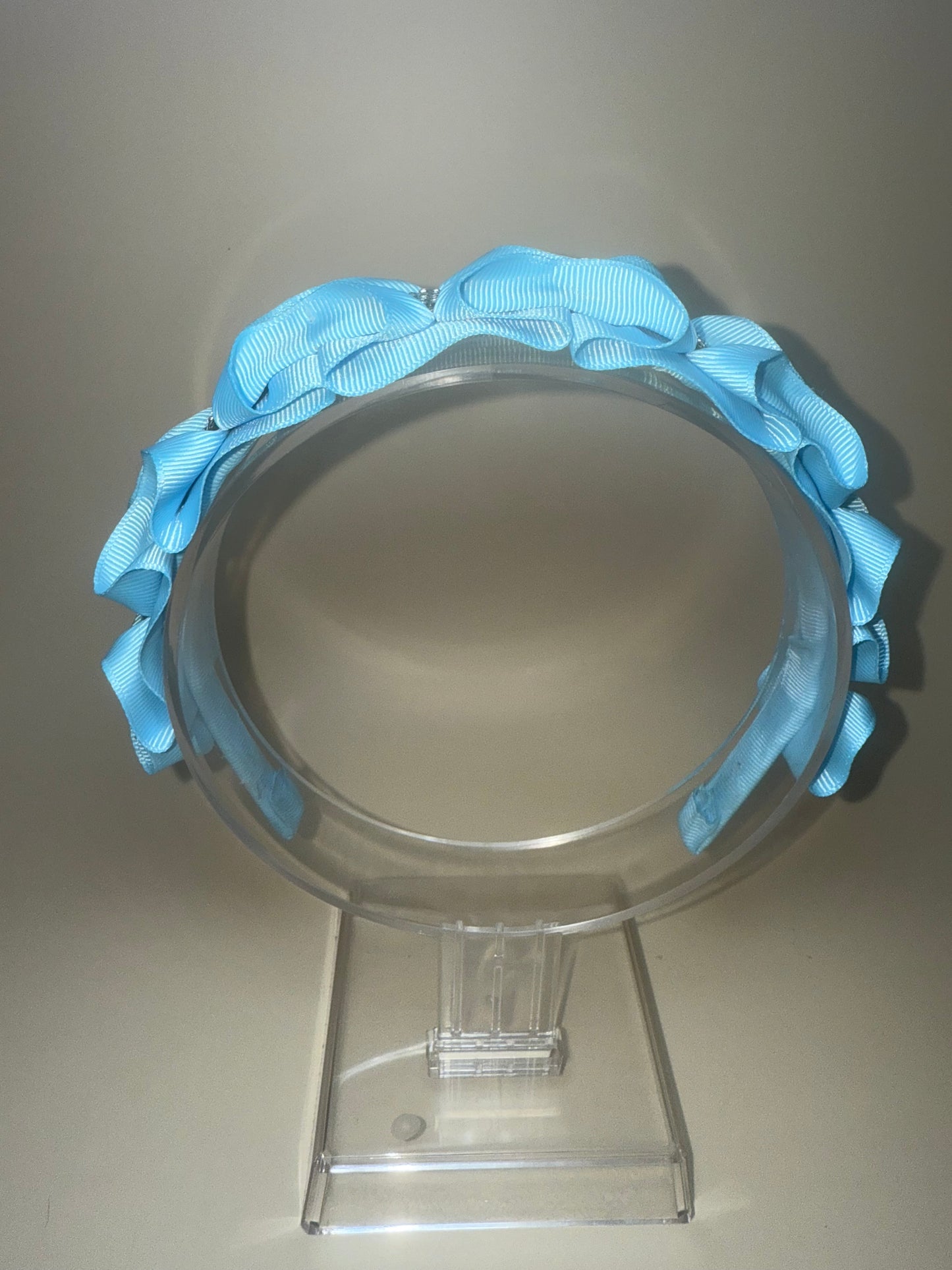 Aurora Headband – Crystal Blue Luxe Statement Piece
