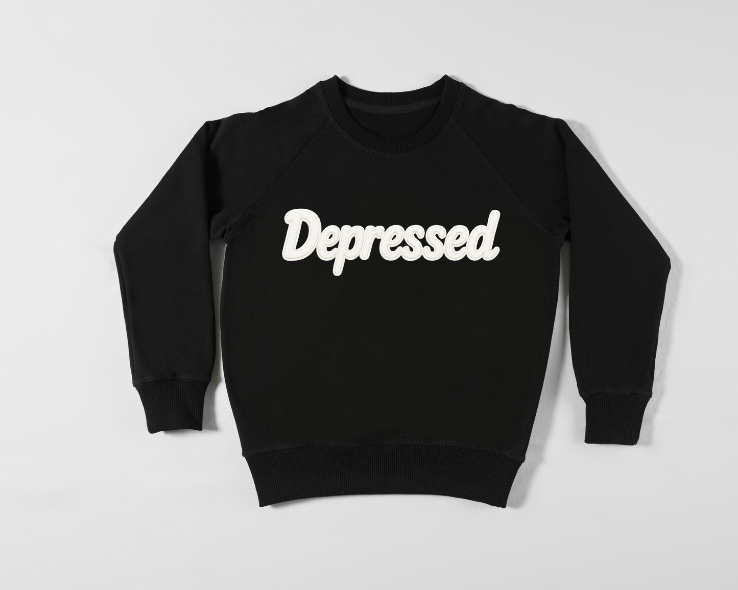 Depressed sweatshirt