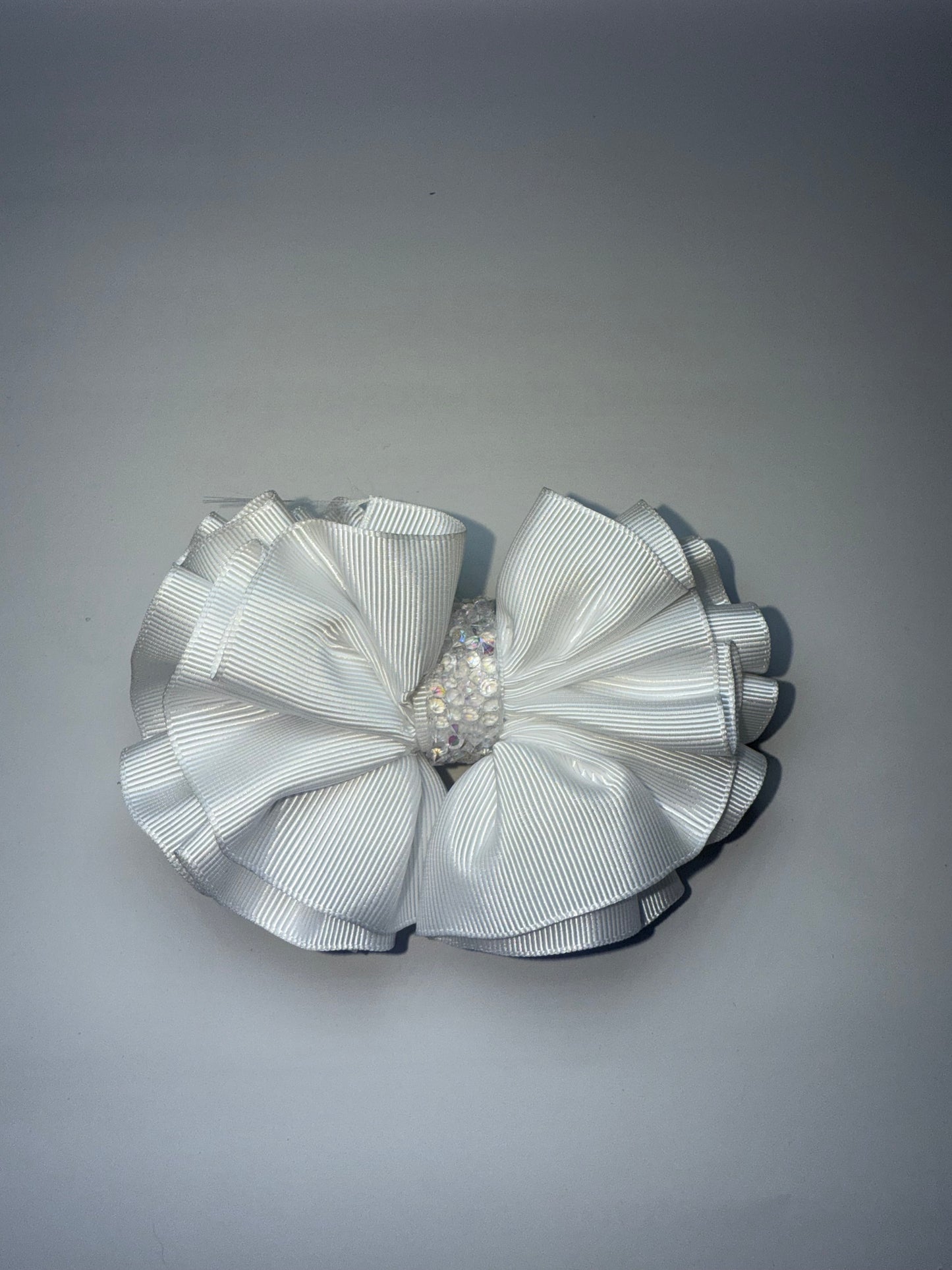 Boutique Hair Bow | Handmade Girls Hair Accessories UK | School, Toddler & Party Bows | Plain & Rhinestone Options