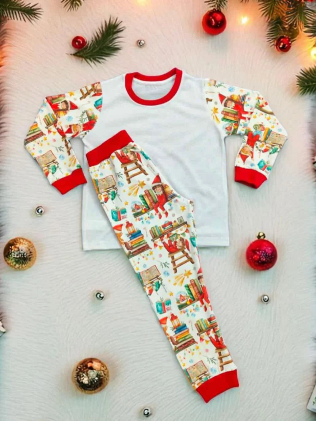 Personalised Christmas Pyjamas – Pre-Order (Newborn to 5XL)