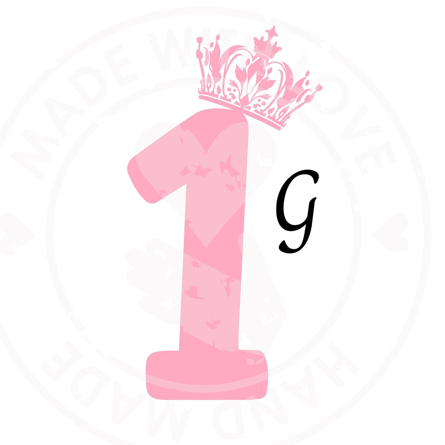 Personalized 1st Birthday DTF Iron-On Transfer: Teddy & Elephant Design