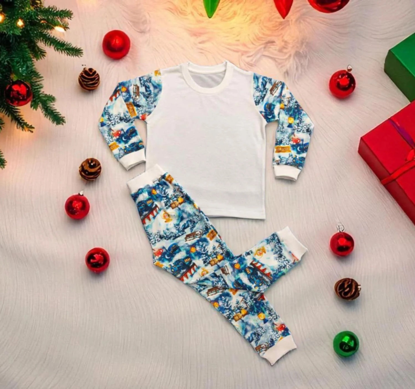 Personalised Christmas Pyjamas – Pre-Order (Newborn to 5XL)